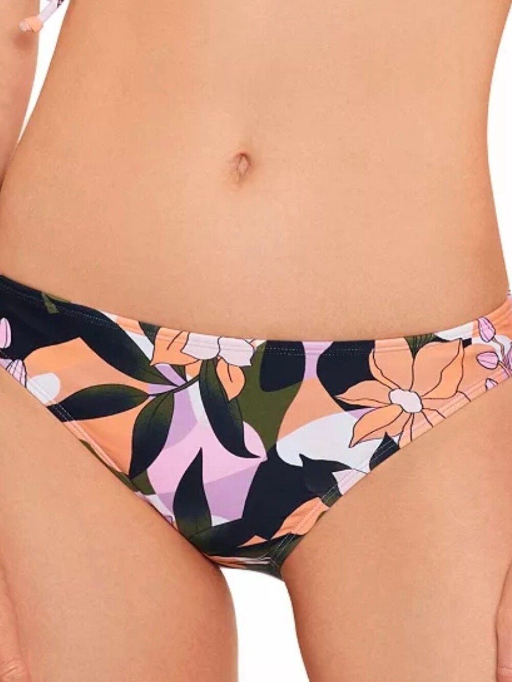 Salt + Cove | Juniors' Floral-Print Hipster Bikini Bottoms Size M